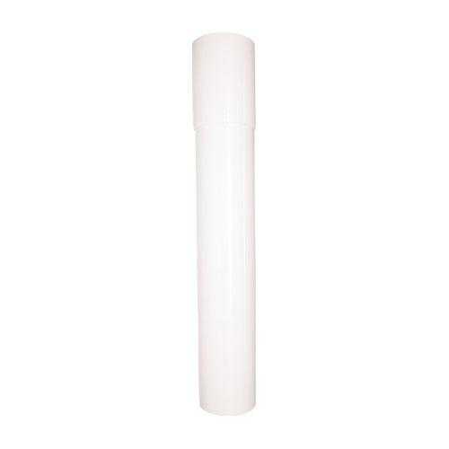 EXT PVC LAVABO 1 1/4 X 8" BLANCA