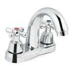 MEZC AQUA LAVABO CRUCETA CUELLO GARZA LATON
