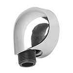 CODO PARA SALIDA DE REGADERA A MANGUERA CROMADO