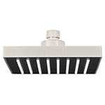 REGADERA AQUA SATIN CUADRADA 6" ABS